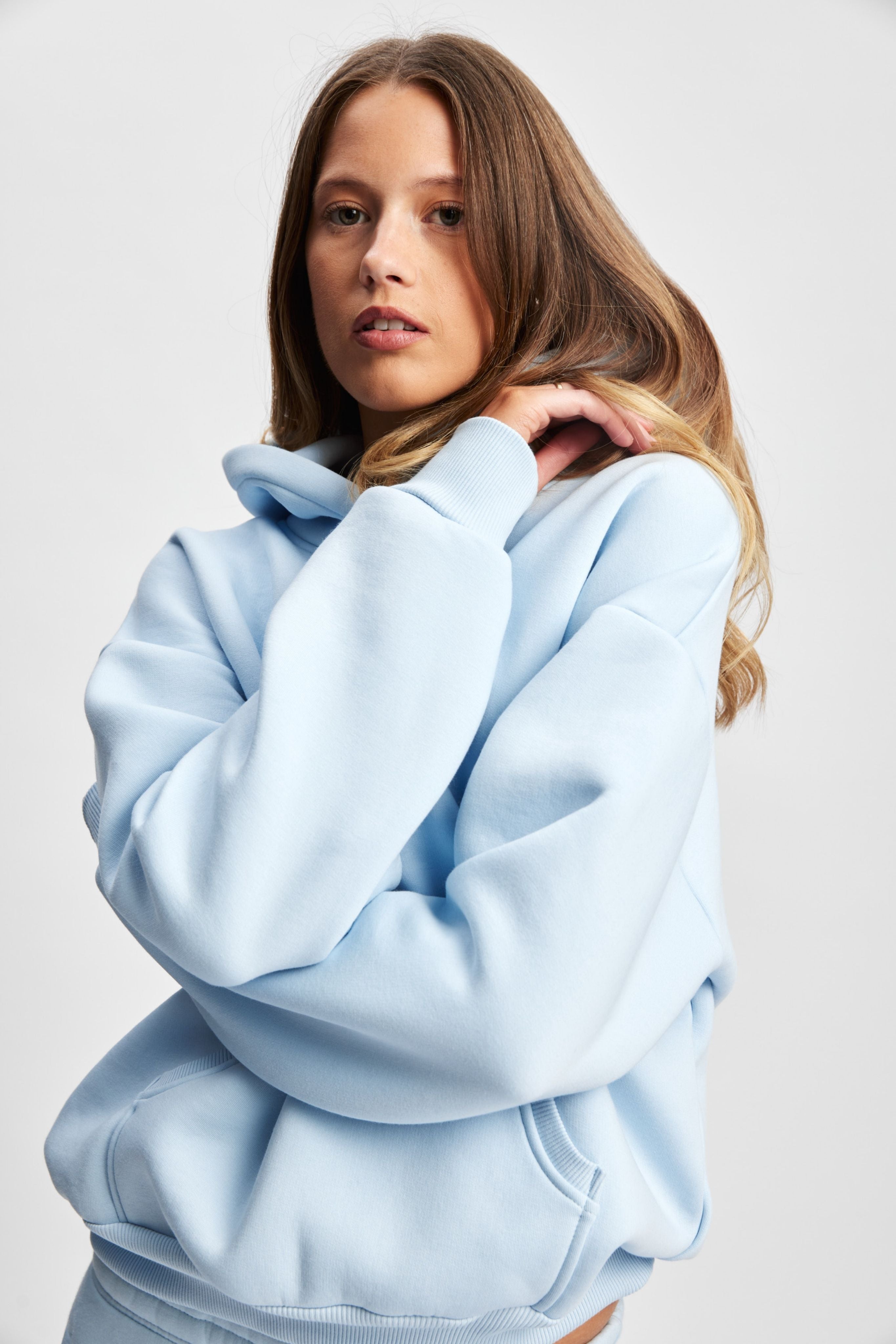 W. Pollux Hoodie - Baby Blue